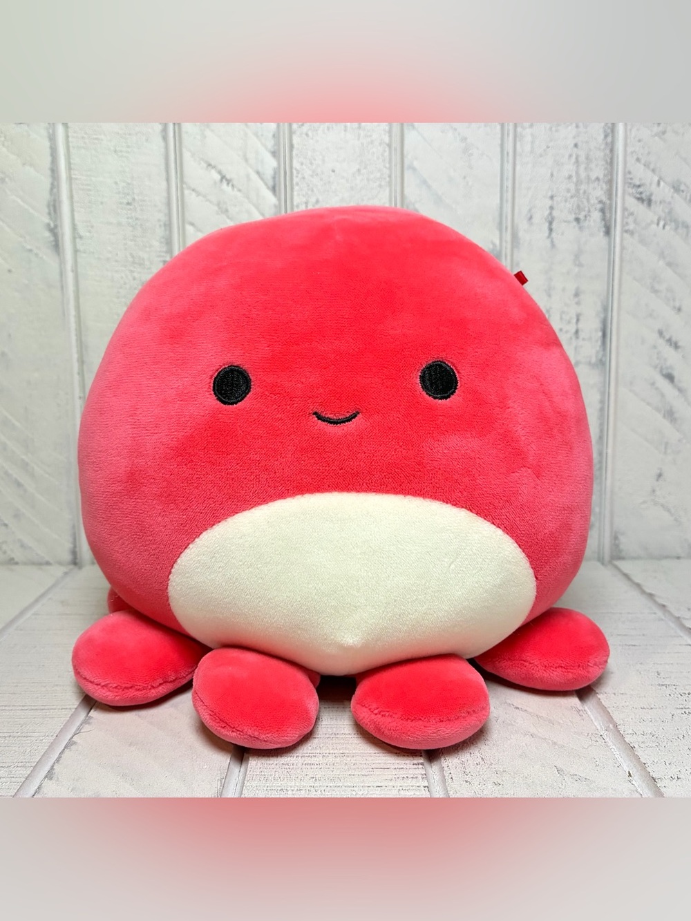 Squishmallows Veronica The Octopus Coral Red 8” Plush Collectible Stuffed Toy